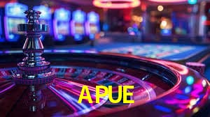 Página principal de APUE Casino con juegos en vivo y tragamonedas para México